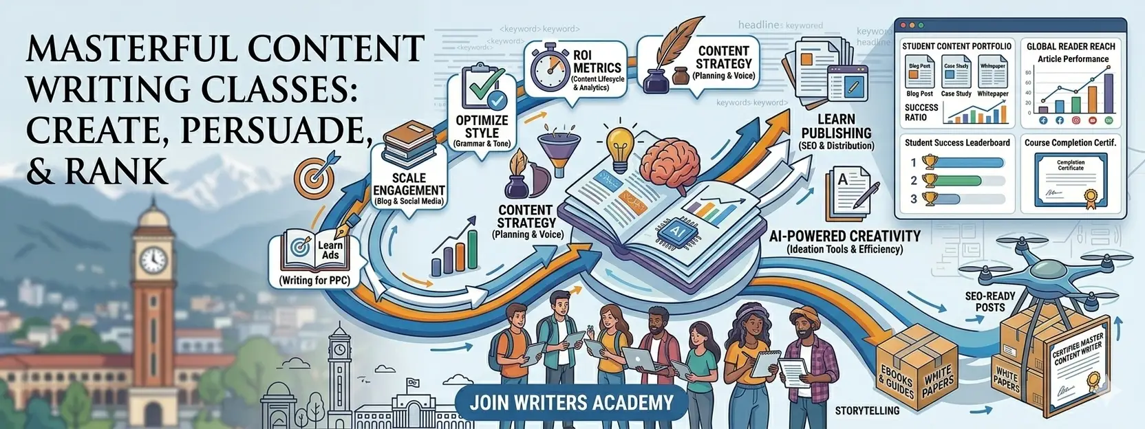 Content Writing Classes in Dehradun